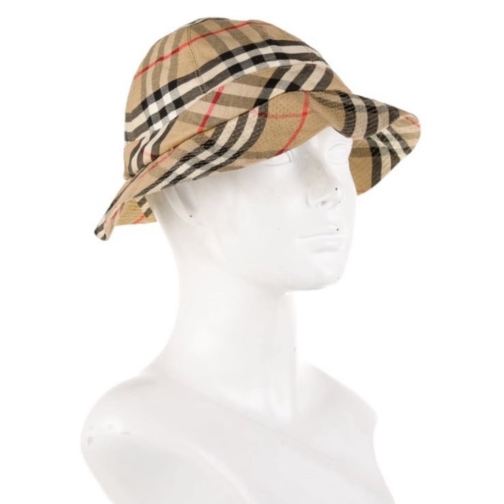 Burberry nova check bucket hat